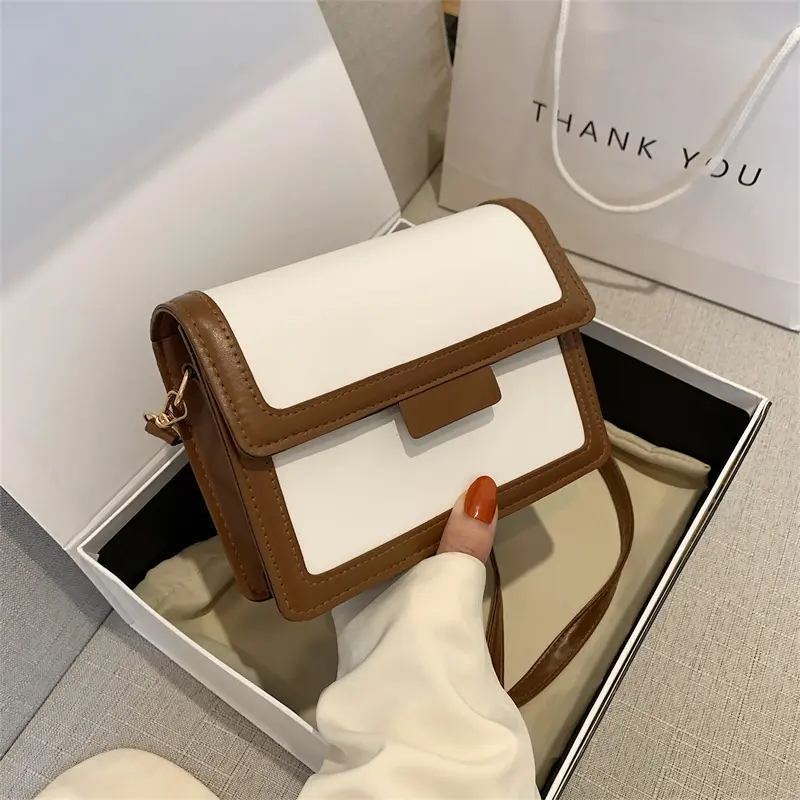 2022 Spring Luxury PU Leather Women's Designer Underarm Handbag Short Handle Luxury Brand One Shoulder Crossbody Bags