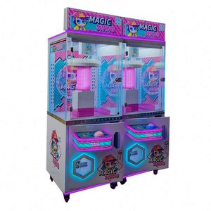 Máquina de Juegos Operada con Monedas al por Mayor, Máquina de Garras de Juguetes con Iluminación Colorida, Máquina de Garras de Muñecas - Product Image 4