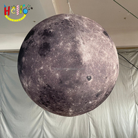 Boule de lune gonflable géante suspendue