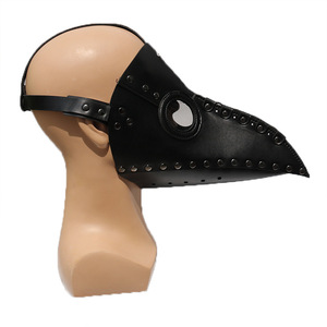 Masque de bec de médecin de la peste, taille unique, en latex, accessoire de costume pour Halloween, fête, cosplay - Product Image 5