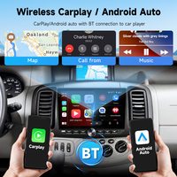Autoradio Podofo 10'' 4+64Go pour Renault Trafic Opel Vivaro Nissan Primastar CarPlay/Android Auto Sans Fil Touches Piano GPS Wi-Fi