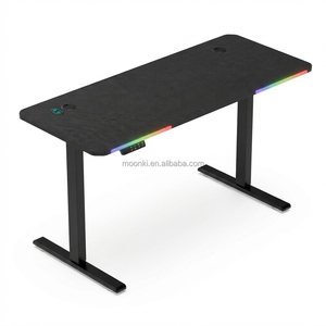 Bureau portable pliable réglable en hauteur avec roulettes, poste de travail mobile léger pour ordinateur portable - Product Image 1