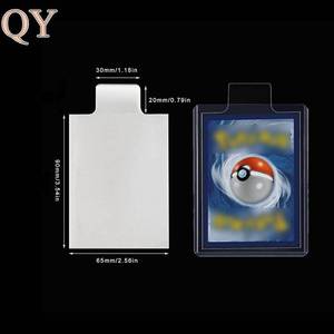 QY Fundas Profesionales para Cartas Coleccionables Multicolor con Lengüeta de Extracción Protector para Cartas de Juego y Sumini - Product Image 4