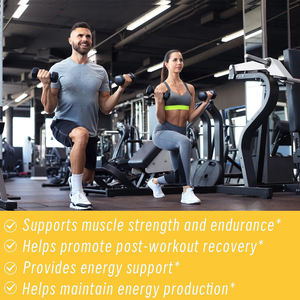 Gummies de créatine monohydrate ODM à marque privée, saveur fraise, pour augmenter la <span class=keywords><strong>masse</strong></span> <span class=keywords><strong>musculaire</strong></span> et améliorer la force - Product Image 4