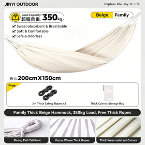 Hamaca Portátil de Lona para Exteriores, Cama para Adultos con Capacidad para Acampar, Hacer Senderismo y Siestas - Product Image 3