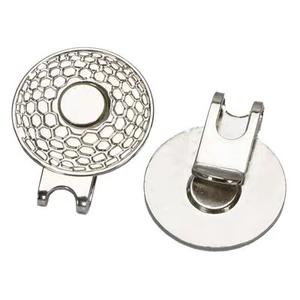 उच्च गुणवत्ता 20 मिमी गोल्फ कैप क्लिप खेल रिक्त शैली के लिए मजबूत चुंबकीय धातु टोपी क्लिप - Product Image 5