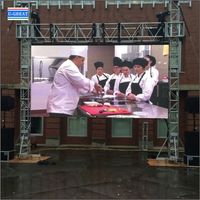 Einfache Installation Vollfarb-LED-Bildschirme Kommerzielle Werbung P10 Smd Outdoor-LED-Anzeige