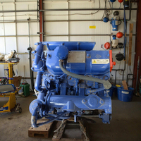 3-Zylinder Schiffsdieselmotor ZF12M Getriebe 380J-3 Elektrischer Start 1,357L 262kg 1 Jahr Garantie Euro 3 Emission Geschlossen