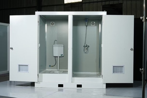 Toilettes portables modernes et écologiques pour <span class=keywords><strong>piscine</strong></span> <span class=keywords><strong>extérieure</strong></span>, usage extérieur et salle de bain, avec construction en panneaux sandwich - Product Image 3