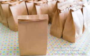 Eco Cheap Double Color Different Shaped Promotional Kraft Paper Shopping Export Experienced Paper <b>Bag</b> - Product Image 5