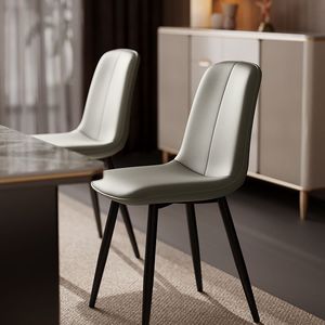 <b>Dining</b> <b>Chair</b> Nordic Modern Minimalist Light Luxury Backrest <b>Chair</b> For Home Use Adult Size - Product Image 1