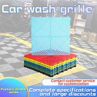 Alfombrillas entrelazadas de plástico extraíbles para lavado de coches