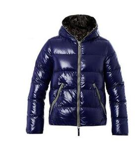 Plus Size <strong>Jackets</strong> <strong>Long</strong> Sleeve Short Design Shiny Padding Effect <strong>Winter</strong> Coat Puffer <strong>Jacket</strong> for Men - Product Image 2