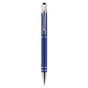 Stylo bille en aluminium orange, pointe de 1,0 mm, encre bleu foncé, style sportif, en métal, stylo promotionnel en plastique pour cadeau - Product Image 3