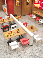 L'école de la cafétéria restauration rapide des tables et des chaises pour Macdonald's snack-bar Burger Shop