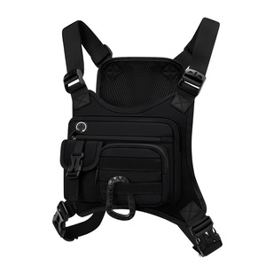 Chaleco Táctico con Bolsillos, Correa Ajustable, Malla Trasera, Múltiples Bolsillos, Bolsa de Almacenamiento para Ciclismo al Aire Libre - Product Image 4