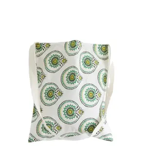 Grands sacs à provisions fourre-tout en toile de coton biologique avec bandoulière, impression de logo personnalisé ou lettre pour offrir en cadeau