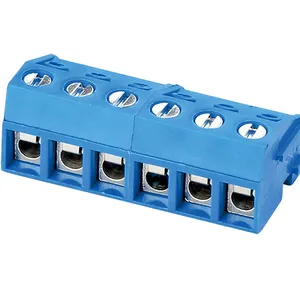 degson connector pcb screw terminal blocks electrical connectors terminal 5.0mm blue colour