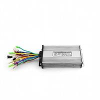 Contrôleur de moteur CC sans balais à double mode 24V/36V/48V 350W avec marche arrière, régulateur de vitesse et interrupteur 3 vitesses pour vélo électrique