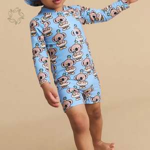 Maillot <span class=keywords><strong>de</strong></span> <span class=keywords><strong>bain</strong></span> pour garçons, short à fermeture éclair, manches longues, en nylon, vêtements <span class=keywords><strong>de</strong></span> <span class=keywords><strong>bain</strong></span> pour enfants, vêtements <span class=keywords><strong>de</strong></span> <span class=keywords><strong>bain</strong></span> personnalisés pour enfants - Product Image 5