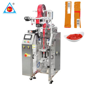 Taichuan <span class=keywords><strong>ketchup</strong></span>/beurre d'arachide sachet machine à emballer automatique sauce emballage machine de remplissage - Product Image 1