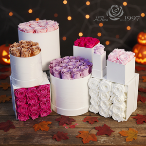 Rosas Eternas Personalizadas para Aniversario de Boda o Cumpleaños, Rosas Preservadas de Larga Duración, Caja de Regalo OEM - Product Image 2