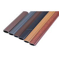 Barre de séparation décorative en aluminium, barres de sécurité en aluminium pour fenêtres, barre géorgienne pour vitrage isolant de fenêtres et portes