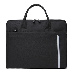 15 Inch Shockproof Lightweight <b>Laptop</b> Bag Business Briefcase Durable Grey Women Work Study Custom Logo Limi Feu Briefcase - Product Image 2