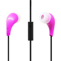 Écouteurs intra-auriculaires filaires portables 3,5 mm avec réduction de bruit et étanchéité IPX-7, basses stéréo APT-X, microphone pour le gaming et la musique