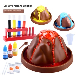 Kit STEM para Bebés, Juguete Educativo de Aprendizaje, Experimento de Erupción Volcánica, Material Científico Creativo, Modelo con Componentes de Plástico - Product Image 3