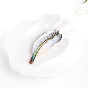 Broches Elegantes y Dulces con Plumas de <span class=keywords><strong>Moda</strong></span> para Chicas, Broches Modernos y Elegantes, Joyería para Mujeres, Accesorios para Damas, Venta al por Mayor - Product Image 5