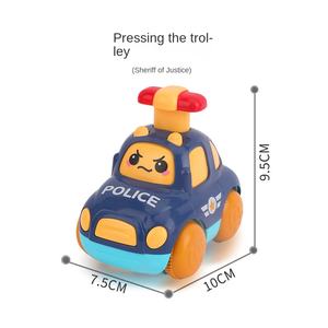 Enfants 1:50 échelle en plastique voiture jouet inertie ingénierie véhicule retour <span class=keywords><strong>Force</strong></span> pour 1 an bébés tout-petits pour 2 filles garçons - Product Image 6