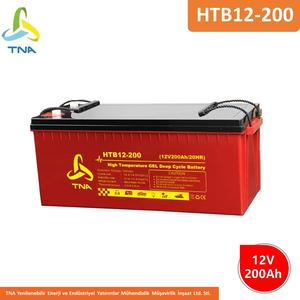แบตเตอรี่เจลแบบมีวงจรลึก200Ah 12V ทำแผ่นข้อมูลของลูกค้าพร้อมบริการฟรี - Product Image 2