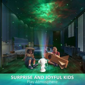 Sky Moon Galaxy Music Rgb Remote Control <b>LED</b> Night Light Lamp Spaceman Astronaut Proyector Star Projector With <b>Bluetooth</b> <b>Speaker</b> - Product Image 4
