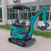 Mini-excavatrice sur chenilles de 2 tonnes certifiée EPA pour travaux agricoles, avec garantie d'un an et personnalisation