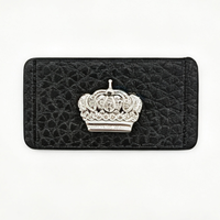 Etiqueta de Metal con Parche de Cuero PU Ecológico y Logotipo Personalizado para Bolsas, Etiquetas para Ropa, Accesorios de Prendas Cosidos, Venta al Por Mayor OEM