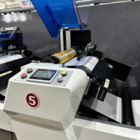 Machine d'impression flexographique à 4 couleurs ZTR-370, étiquette autocollante, 8 couleurs