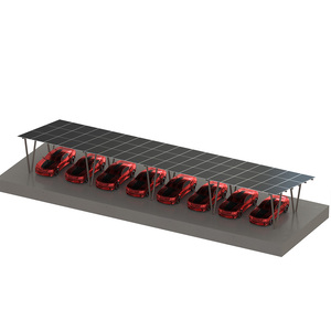 Système de montage de carport solaire en aluminium anodisé avec angle d'inclinaison de 0 à 60 degrés - Product Image 5