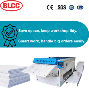 Machine à plier les serviettes BLCC, plieuse de serviettes, <span class=keywords><strong>linge</strong></span> de maison, tissus et vêtements pour les blanchisseries industrielles et commerciales - Product Image 5