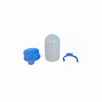 Mangeoire et abreuvoir automatiques pour pigeons, double usage, réglage de l'heure, étanche IPX5, écologique, design en plastique solide, course