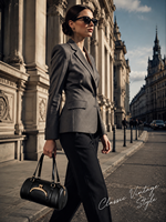 Sac à bandoulière en similicuir solide, design rétro avec fermoir à boucle, sac à main quotidien pour femme