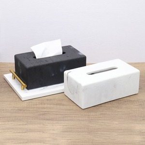 Porte-mouchoirs en résine le plus vendu pour une utilisation sur table dans le salon, la salle de bain, la voiture et le bureau, disponible à un prix abordable - Product Image 3