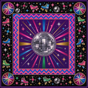 Tapis de Mahjong Violet <span class=keywords><strong>Disco</strong></span> en Caoutchouc pour Jeux de Cartes et Plateau de Jeu, Emballage en Rouleau, Vente en Gros, OEM ODM Disponibles - Product Image 1