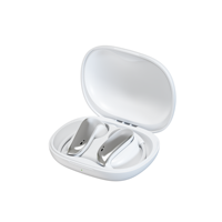 Auriculares Bluetooth 6.0 con Gancho para la Oreja, Latencia Ultrabaja para Juegos, Llamadas Nítidas, Resistentes al Agua, Auriculares Deportivos Inalámbricos