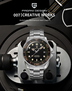 2025 nouveau <span class=keywords><strong>PAGANI</strong></span> DESIGN montres pour hommes montre automatique de luxe pour hommes <span class=keywords><strong>NH35A</strong></span> montre-bracelet mécanique hommes AR saphir cristal horloge - Product Image 4