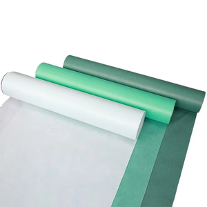 Tela no tejida laminada con adhesivo termofusible para materiales quirúrgicos/viscosa poliéster/película de <span class=keywords><strong>PE</strong></span> compuesta con unión química - Product Image 1