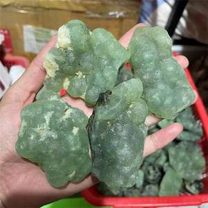 Commercio all'ingrosso cristalli grezzi minatore pietre curative grezze pietre preziose naturali grezze <span class=keywords><strong>prehnite</strong></span> verde pietre preziose per la decorazione - Product Image 5