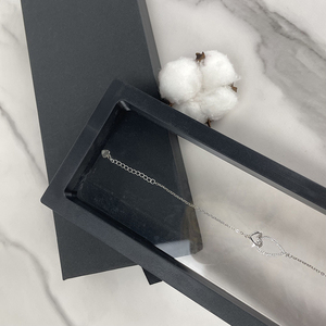 Trong suốt PE phim hiển thị trong suốt vỏ 3D TREO phim nổi khung hình chữ nhật màu đen trượt ngăn kéo hộp đồ trang sức - Product Image 3