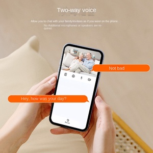 Tuya HD <span class=keywords><strong>Mini</strong></span> <span class=keywords><strong>Camera</strong></span> An Ninh Gia Đình miễn phí Plug-in góc rộng tầm nhìn ban đêm một nút gọi graffiti Đồng hồ báo thức <span class=keywords><strong>Camera</strong></span> thông minh Wifi - Product Image 5