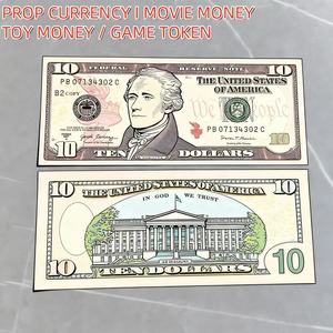 Uang Kertas Palsu Berkualitas Tinggi Realistis USA 5 10 20 50 100 Dolar untuk Prop Film USD untuk Pesta Wisuda Halloween Paskah - Product Image 4